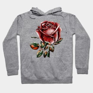 Red Rose Hoodie